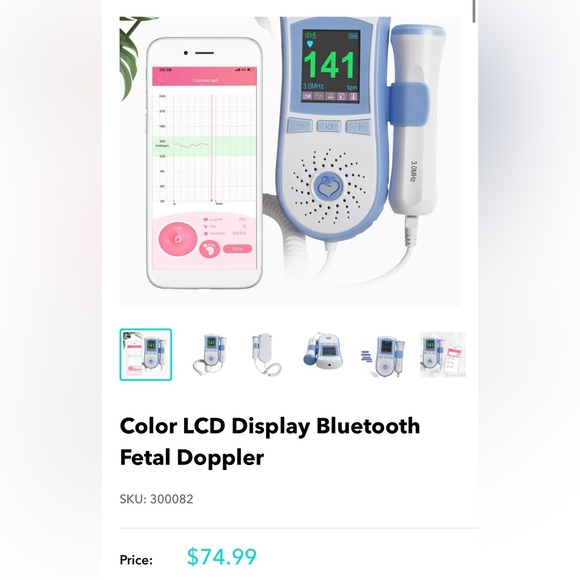 Fetal Doppler - Picture 2 of 2